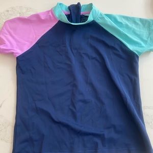 Athleta girl rash guard size 8-10